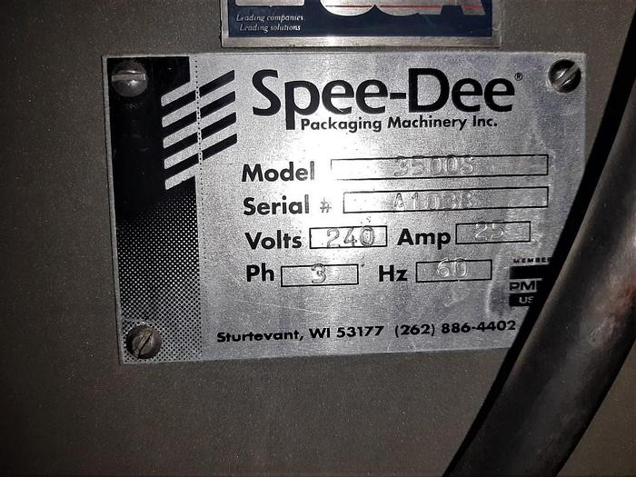 Used Filler, Auger, Spee-Dee, Mdl 3500S, Single Head #C743682