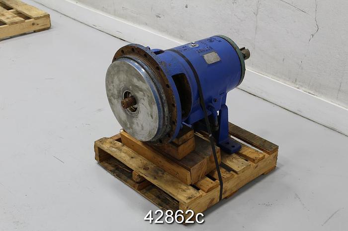 Used Goulds 31969 XLT Power End With 13" Diameter Stainless Steel Stuffing Box #42862