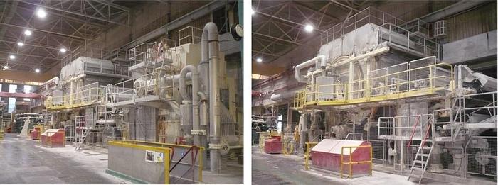 Used 105" (2680mm) Beloit Tissue Machine