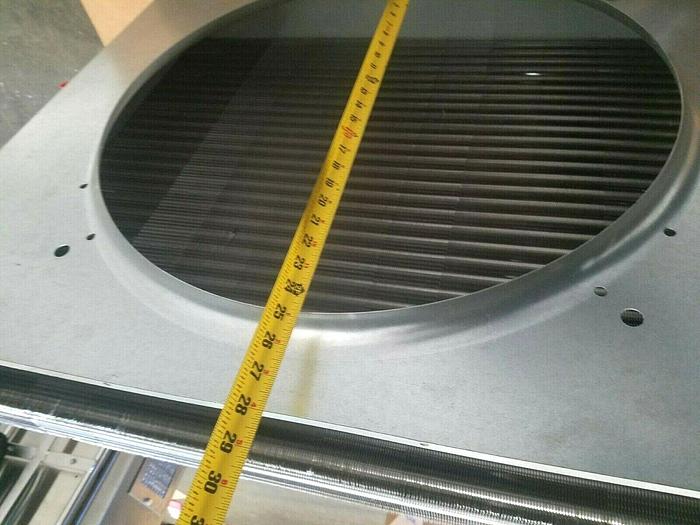 Used NEW Hot Water Reheat Duct Heater Heat Exchange with Duct Housing 24" High Output