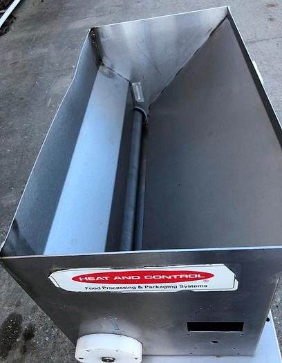 Used Seasoner, Roll Salter, Heat & Control, S/st, 15" #S743798