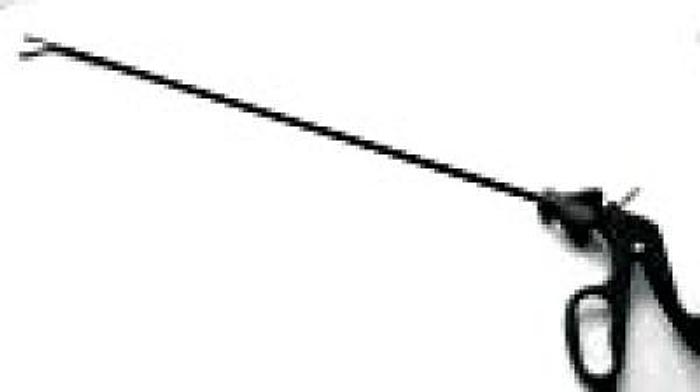 Used WISAP Forceps Laparoscopy 1 Part Rigid Duckbill Grasping 320mm with Handle7330KG1N
