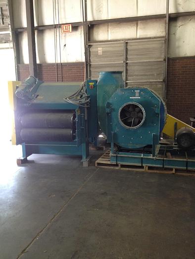 Used 50" MAREN MODEL 50  SHREDDER WITH PINCH CONVEYOR