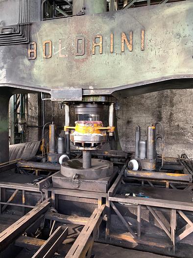 Installata Pressa Idraulica per Fondi BOLDRINI PAO