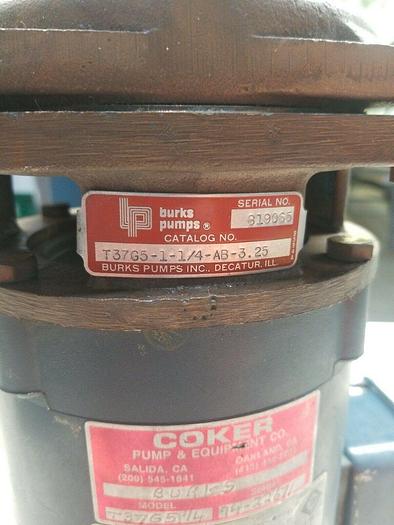 Used Franklin Electric Model 1313460106, Coker Pump & Equipment T37G51-1/4-AB-3.25