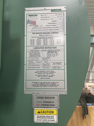 Used 1998 MINSTER #5