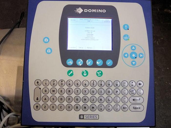 Used T 14425 E - Carton Coder DOMINO G Series - Semi-Auto