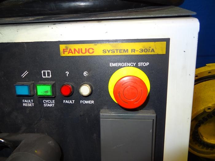 Used FANUC R2000iB/185L 6 AXIS CNC ROBOT WITH R30iA CONTROLLER