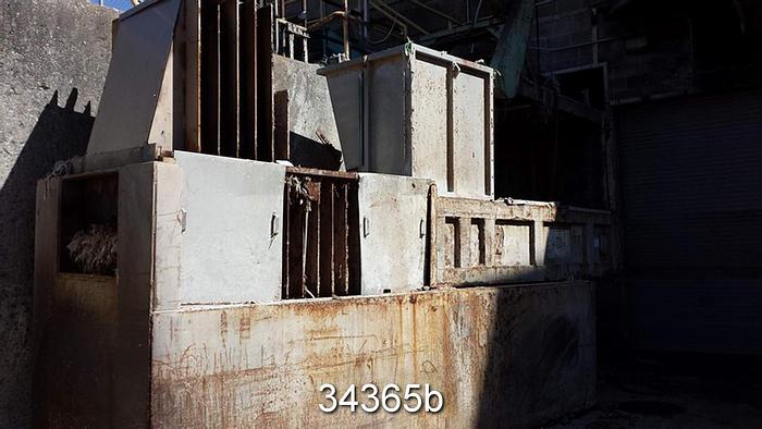 Used Rayfo Rejects Dewatering Press #34365