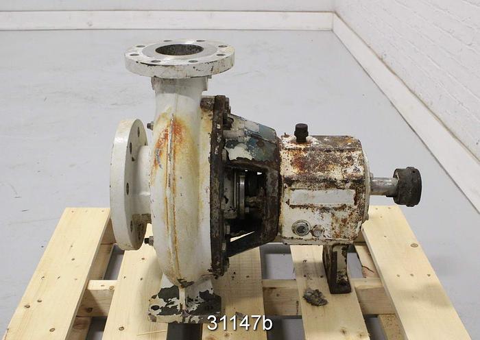 Used Sulzer APT32-4 6x4x13 Pump, 4 Vane Impeller #31147