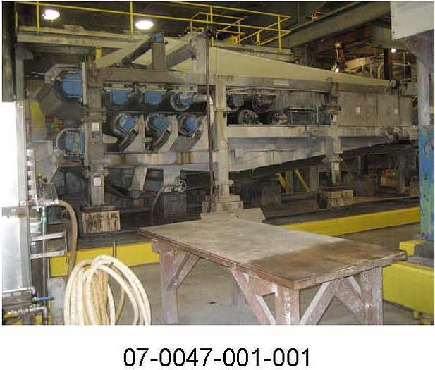 Used Andritz Sprout Bauer 2.0M-DWP3-E Andritz Sprout-Bauer Belt Press, Model 2.0M-Dwp 3-E, Serial Number 193-00458 With Bird Escher Wyss Breaking -Up Screw, Mounted On The Discharge End Of The Belt Press, 10 Hp, 400 Mm X N 90" Long, Model Zs3. #24497