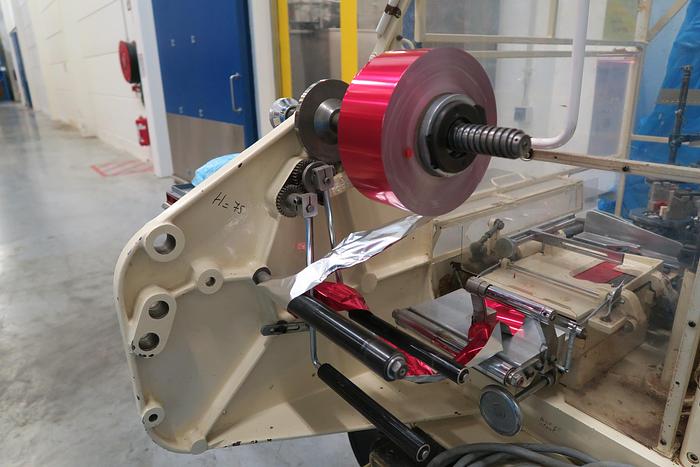 Used Rasch chocolate foil wrapper