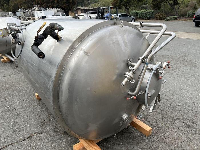 Used Tank, 775 Gallon, Stainless Steel, Jacketed, 25 BBL Fermenting Tank #S744734