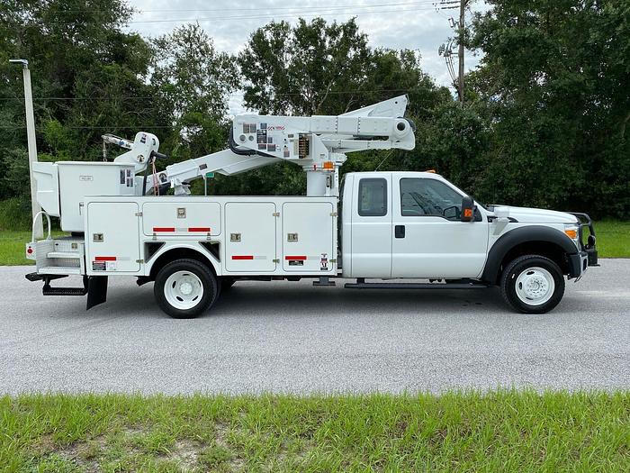Used 2014 Ford F550 4x4 Altec AT40-MH 45ft Man-1/2 Bucket Truck - P49397
