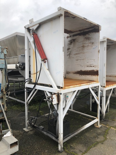 Used Hydraulic Single Bin Dumper #3378