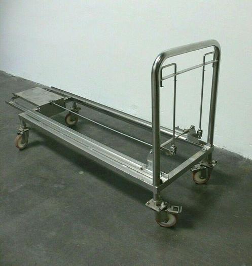 Used Autoclave/Sterilizer Stainless Steel 23" x 71" Rolling Cart