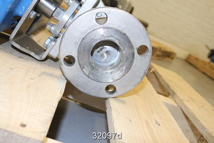 Used Neles Jamesbury 9150313600XT22 2" Control Ball Valve #32097