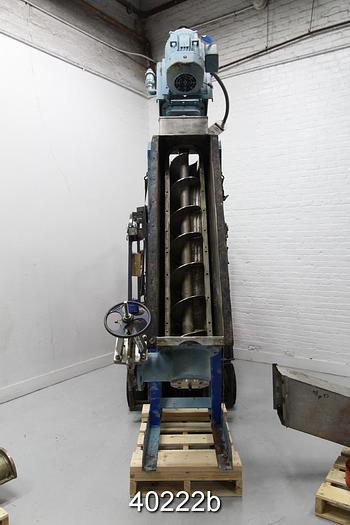 Used Black Clawson Hydradenser Inclined Screw Thickener, Size 1-B-9 #40222