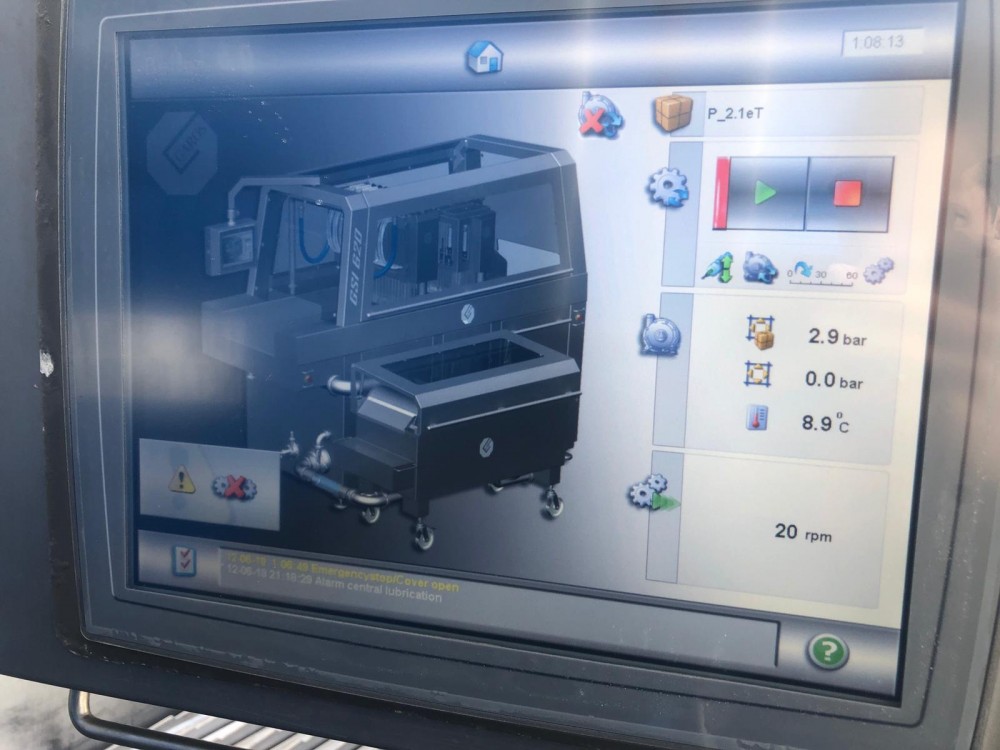 Used Garos meat injector