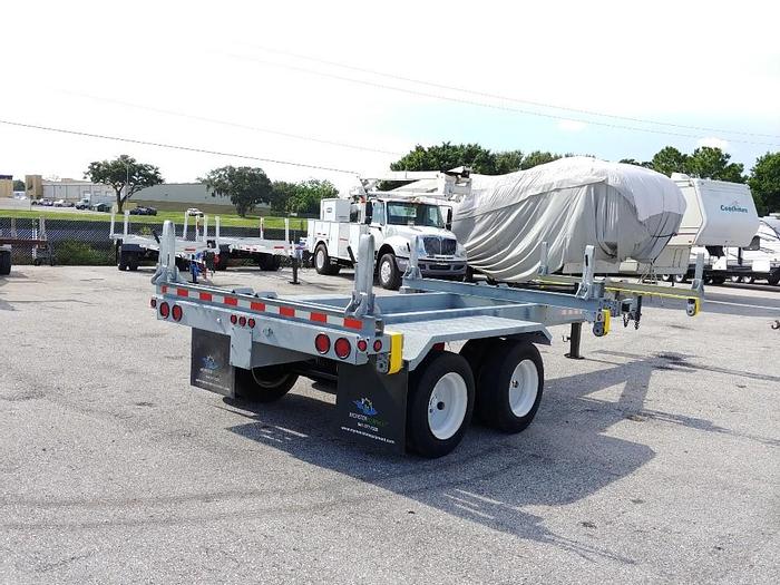 Used 2012 Brooks Brothers PTB112-15KE TA Extendable Pole Trailer - 74360