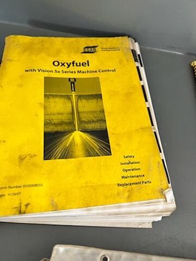 Used 2008 ESAB Avenger X2.0-4000 Oxy-Plasma Cutting Table