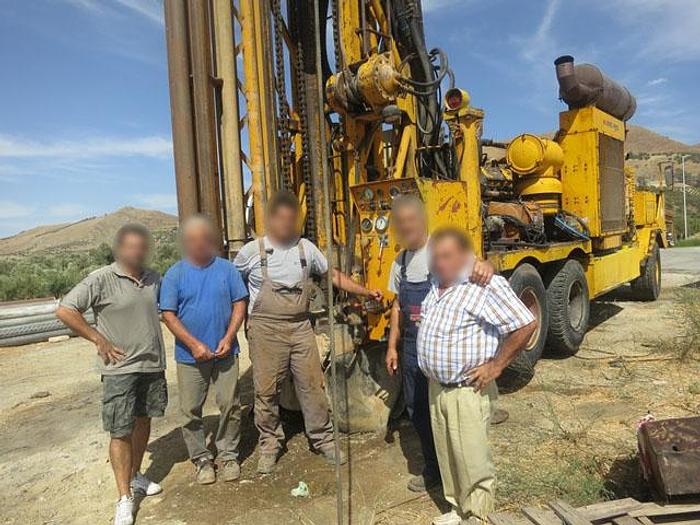 Used 1980 Ingersoll-Rand T4W DH Drill Rig