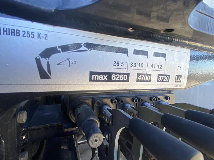 Used 2006 Sterling Flatbed Hiab Crane Truck