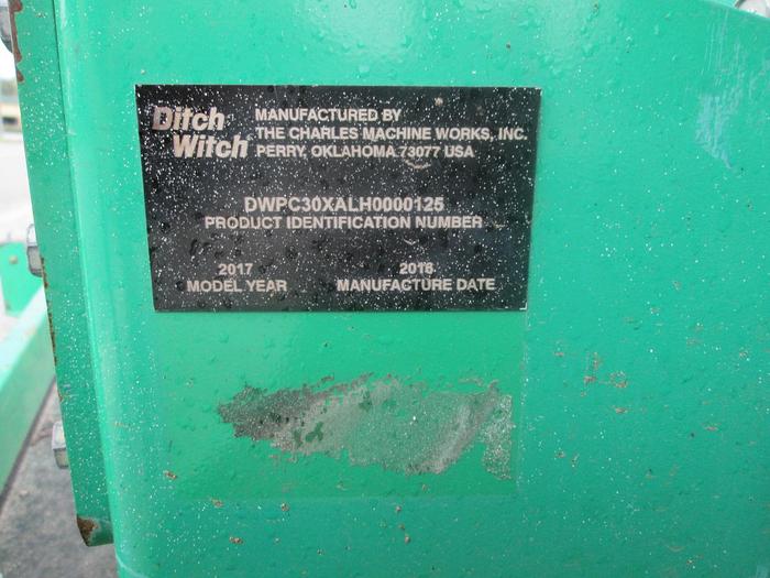 Used 2017 Ditch Witch C30X