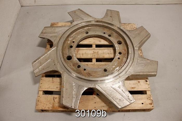 Used Black Clawson 8 Vane Vokes Rotor #30109