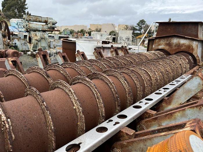 Used Press, Screw, Stord Bartz, Twin, 16" X 10-1/2', C/st, 40 HP #S735000