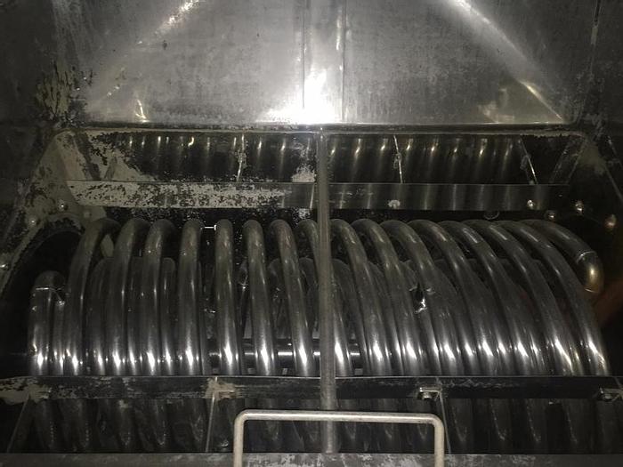 Used Linia do przerobu pomidorów na pastę pomidorową o wydajności 200 t świeżych pomidorów na dobę ze stacją wyparną 2-stopniową firmy MANZINI