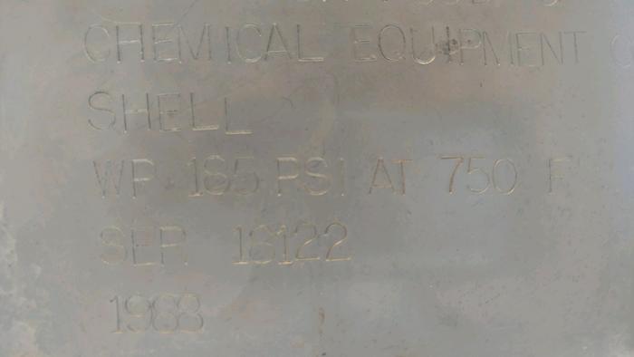 Used Evaporator, Caustic, Blaw Knox, 125 lb/hr, Drum Flaker, #L738570