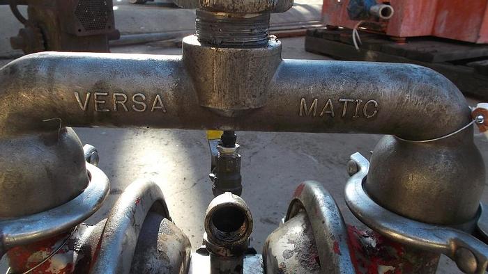 Used Pump, Diaphragm, 1.25", 316 S/st, Versa-Matic, Mdl SV116 #S740218