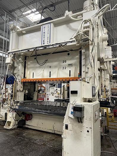 Used 400 ton Minster 120"x54" SSDC Stamping Press