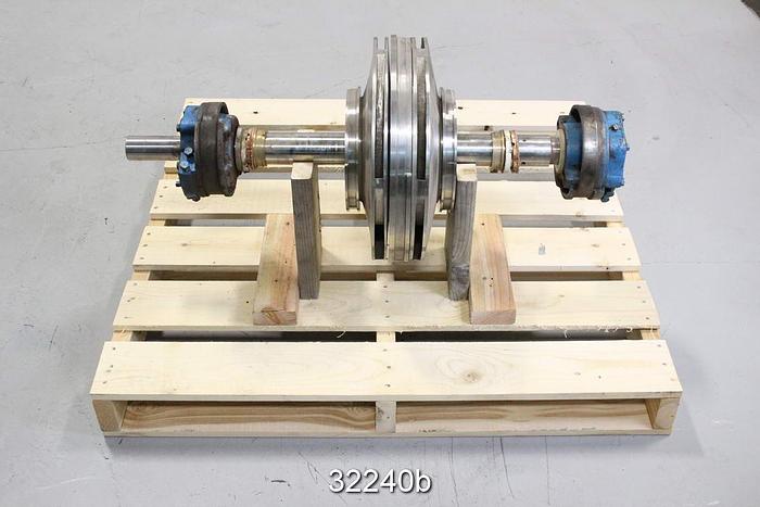 Used Goulds 3316lL Split Case Pump Rotating Assembly #32240