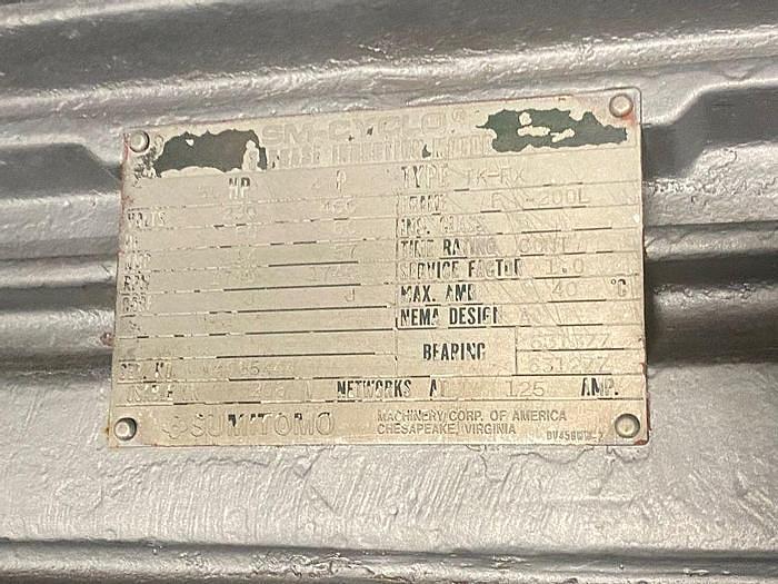 Used 100 CU. FT. DOUBLE RIBBON BLENDER - S/S - 50 HP