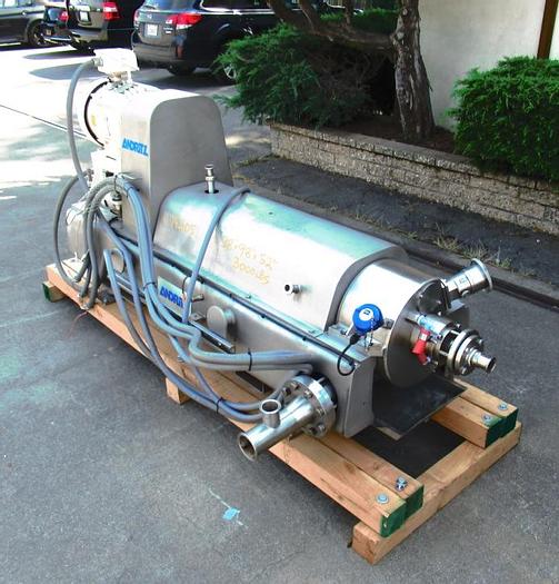 Used Centrifuge, Decanter, Andritz, D4, 316 S/St, 20 HP #C742051