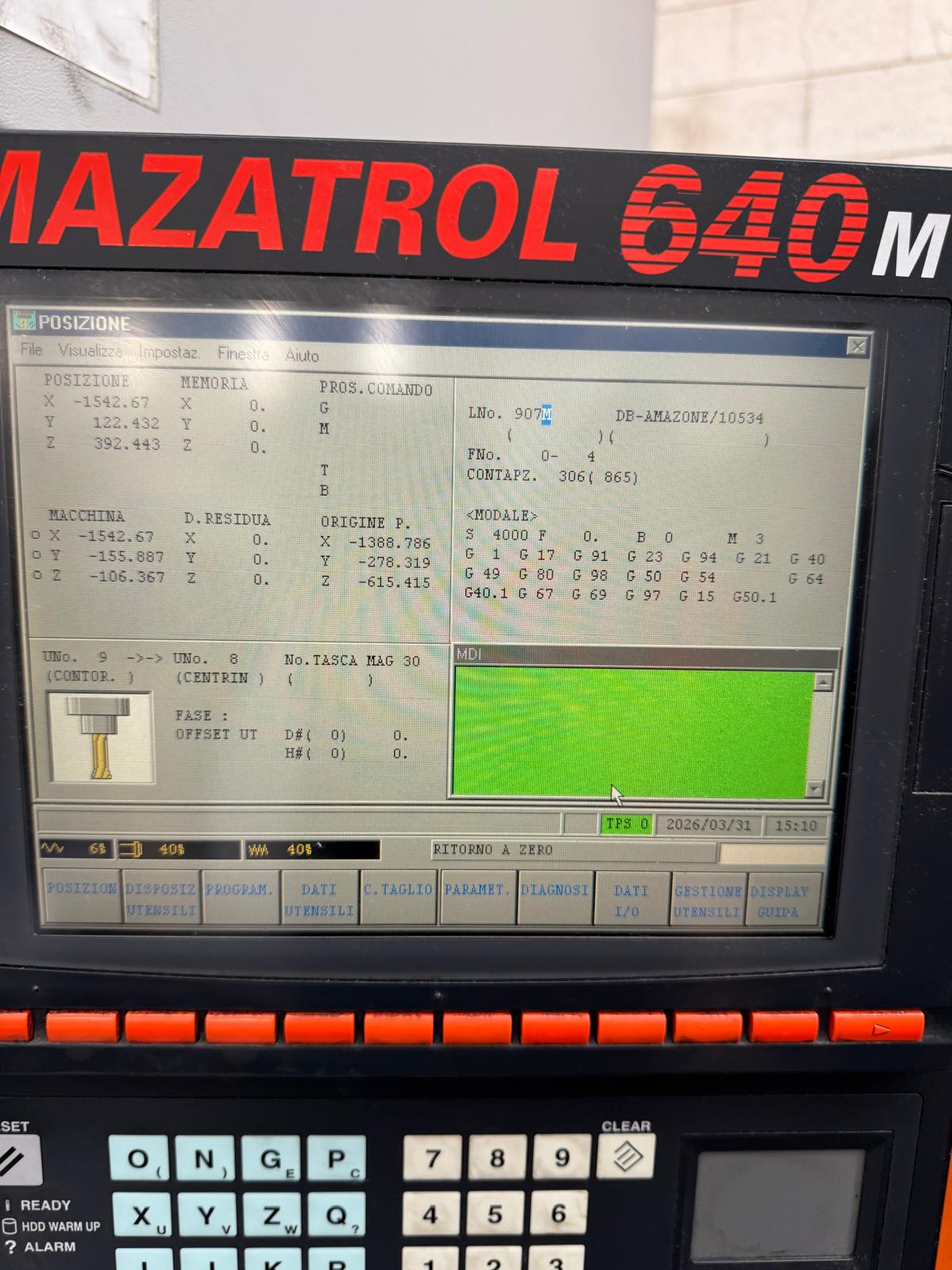 Usato 2002 MAZAK VTC-200C II