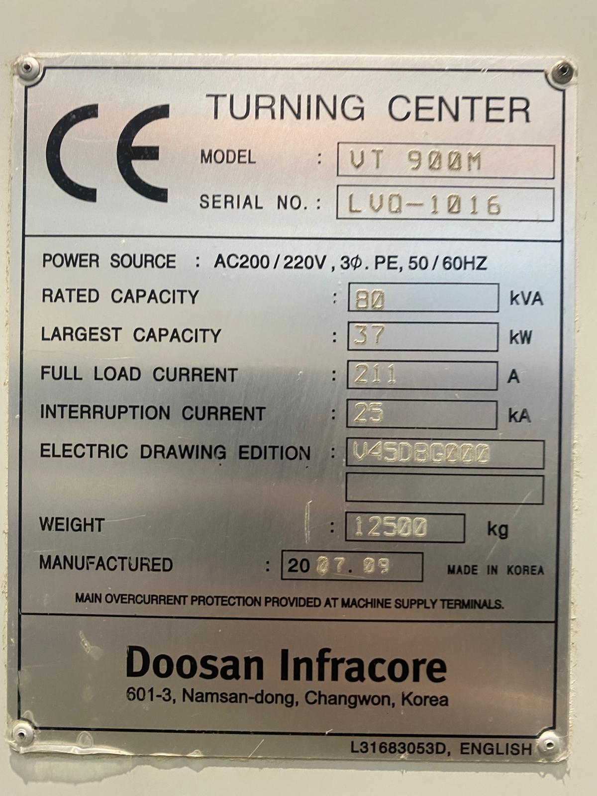 Usato 2007 Doosan VT-900M