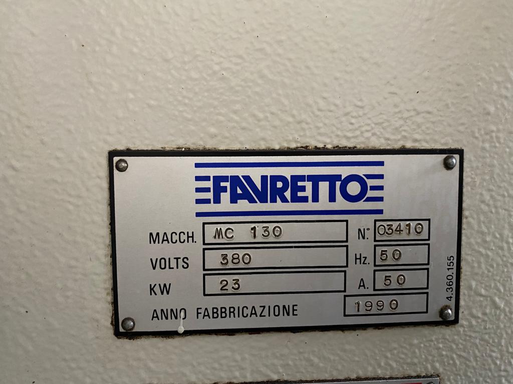 Usato 1990 Favretto MC 130