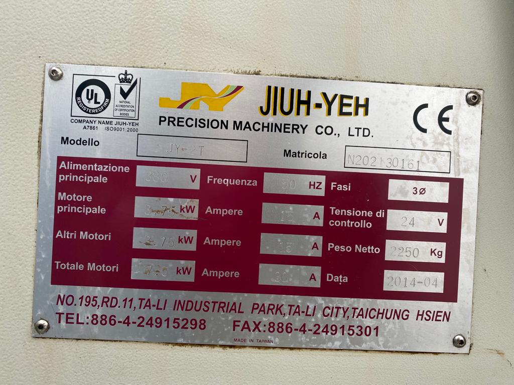 Usato 2014 Jiuh-Yeh JY-2T