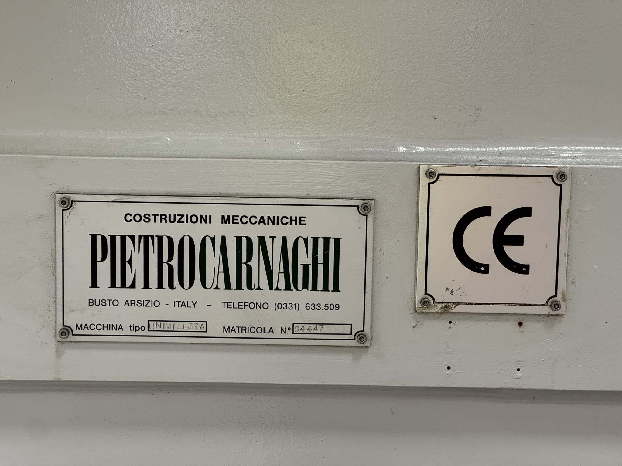 Usato PIETRO CARNAGHI UNIMILL 37 A