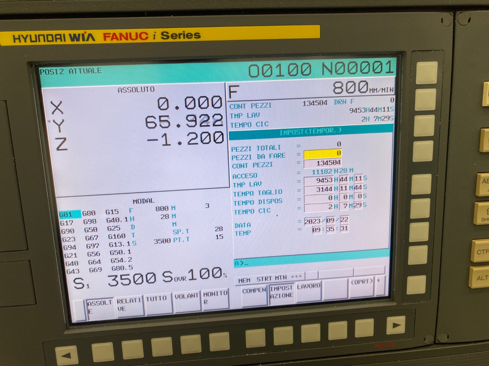 Usato Hyundai WIA F-600D