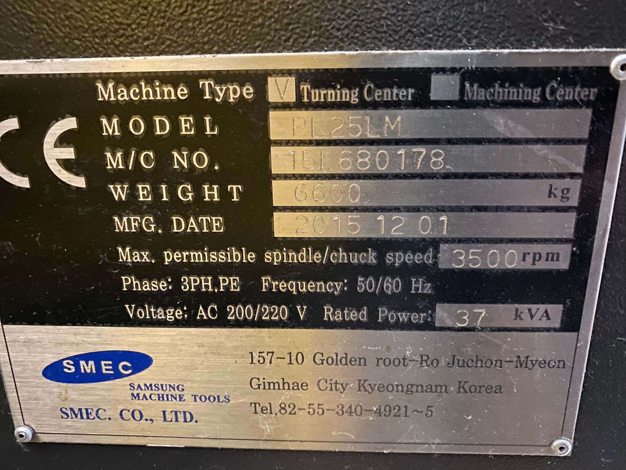 Usato 2016 Smec (Smasung) PL-25/LM