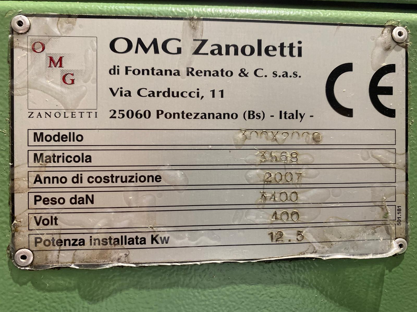 Usato OMG TP-300x2000