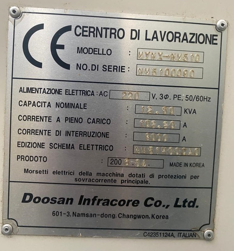 Usato 2006 Doosan Daewoo MYNX NM-510