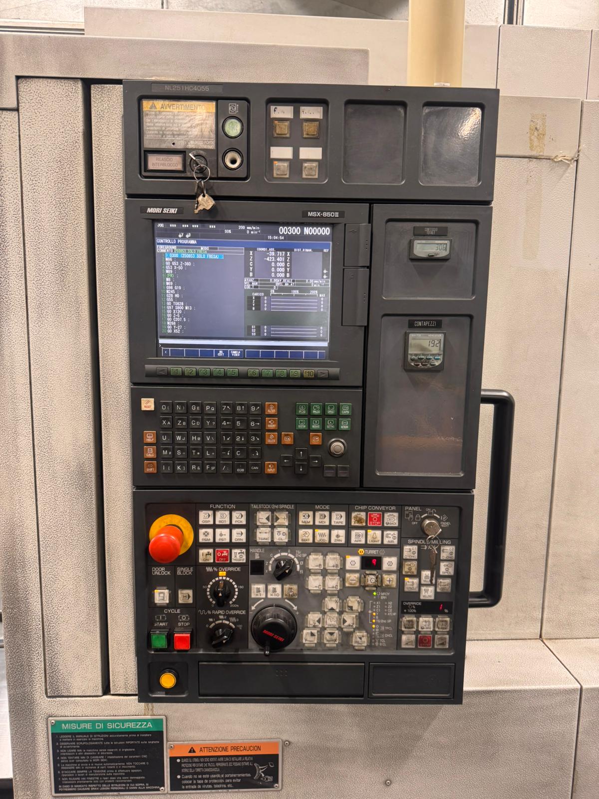 Usato 2008 MORI SEIKI NL-2500SY/700