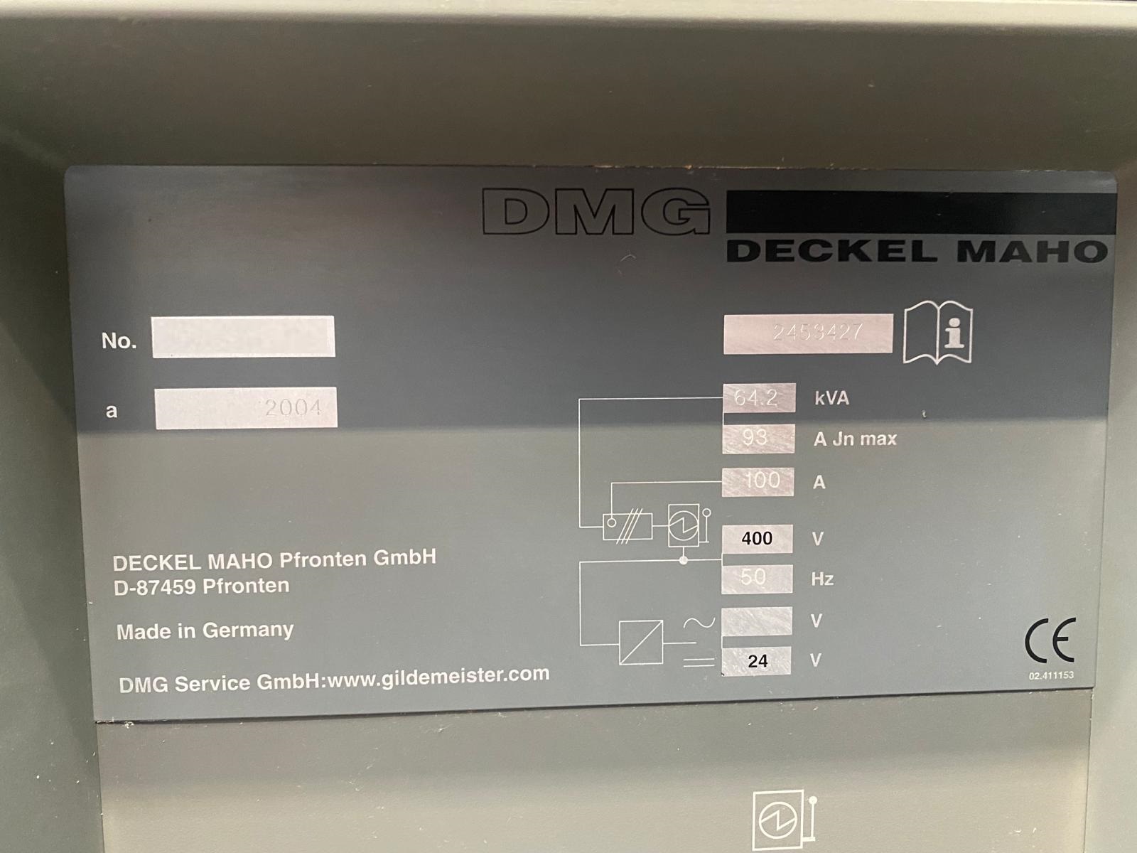 Usato 2004 DECKEL MAHO DMC-60T