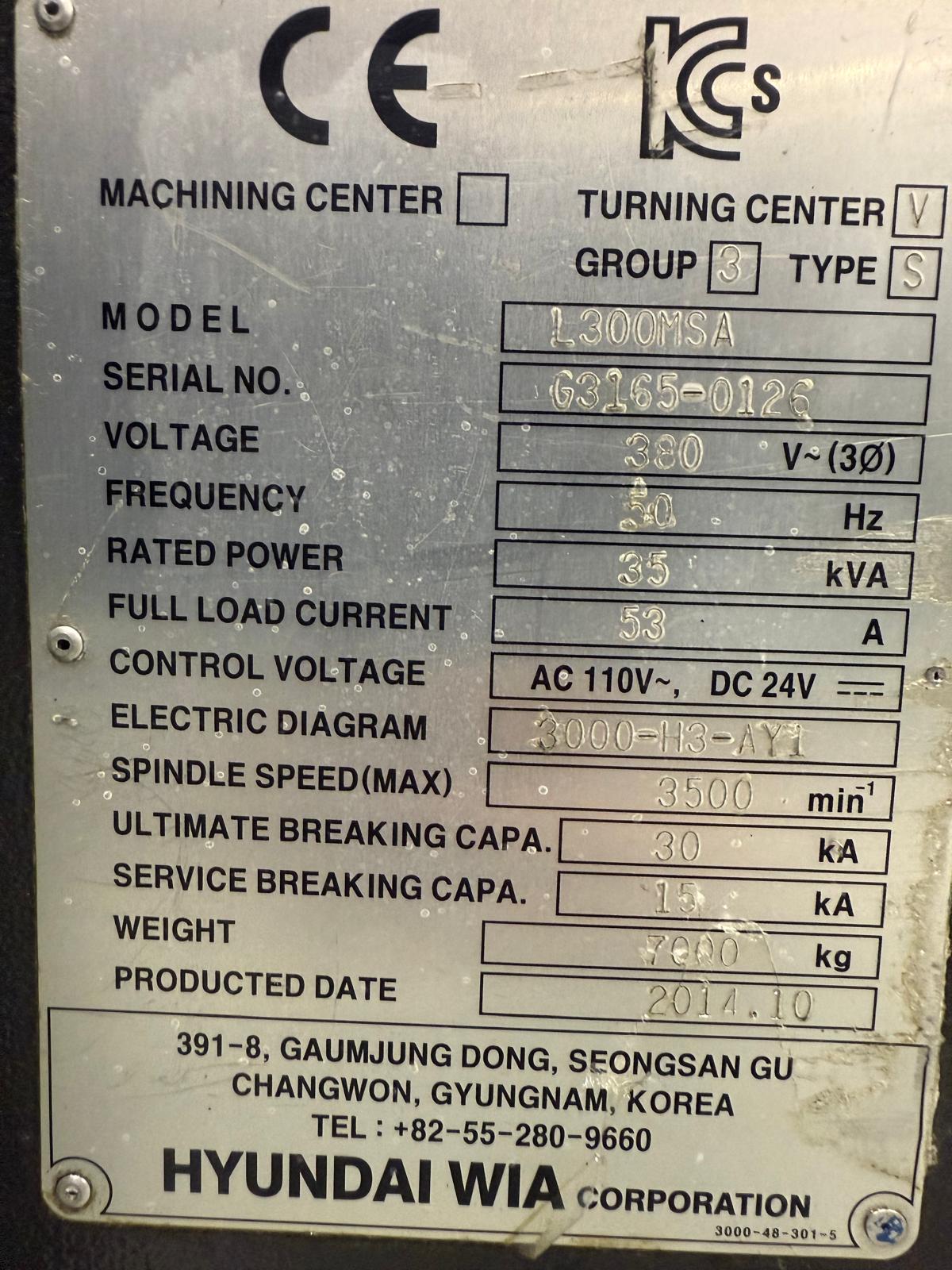Usato Hyundai WIA L-300/MSA