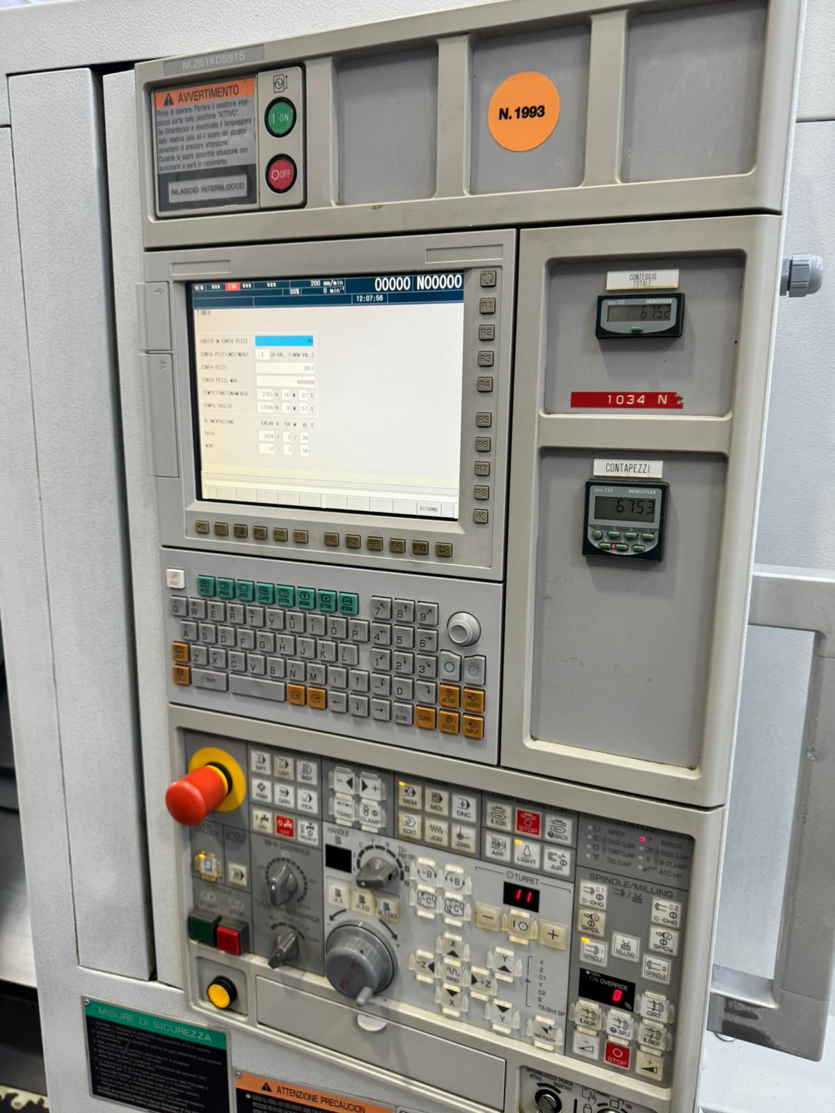 Usato 2011 MORI SEIKI NL-2500Y/700
